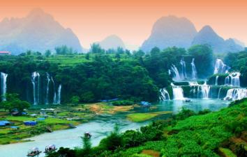 南宁出发广西8日自驾游：德天大瀑布-三门海-七百弄-古龙峡谷漂流-亲子圈网